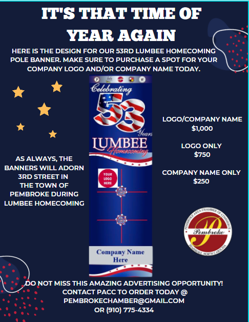 Lumbee Homecoming Pole - Pembroke Chamber